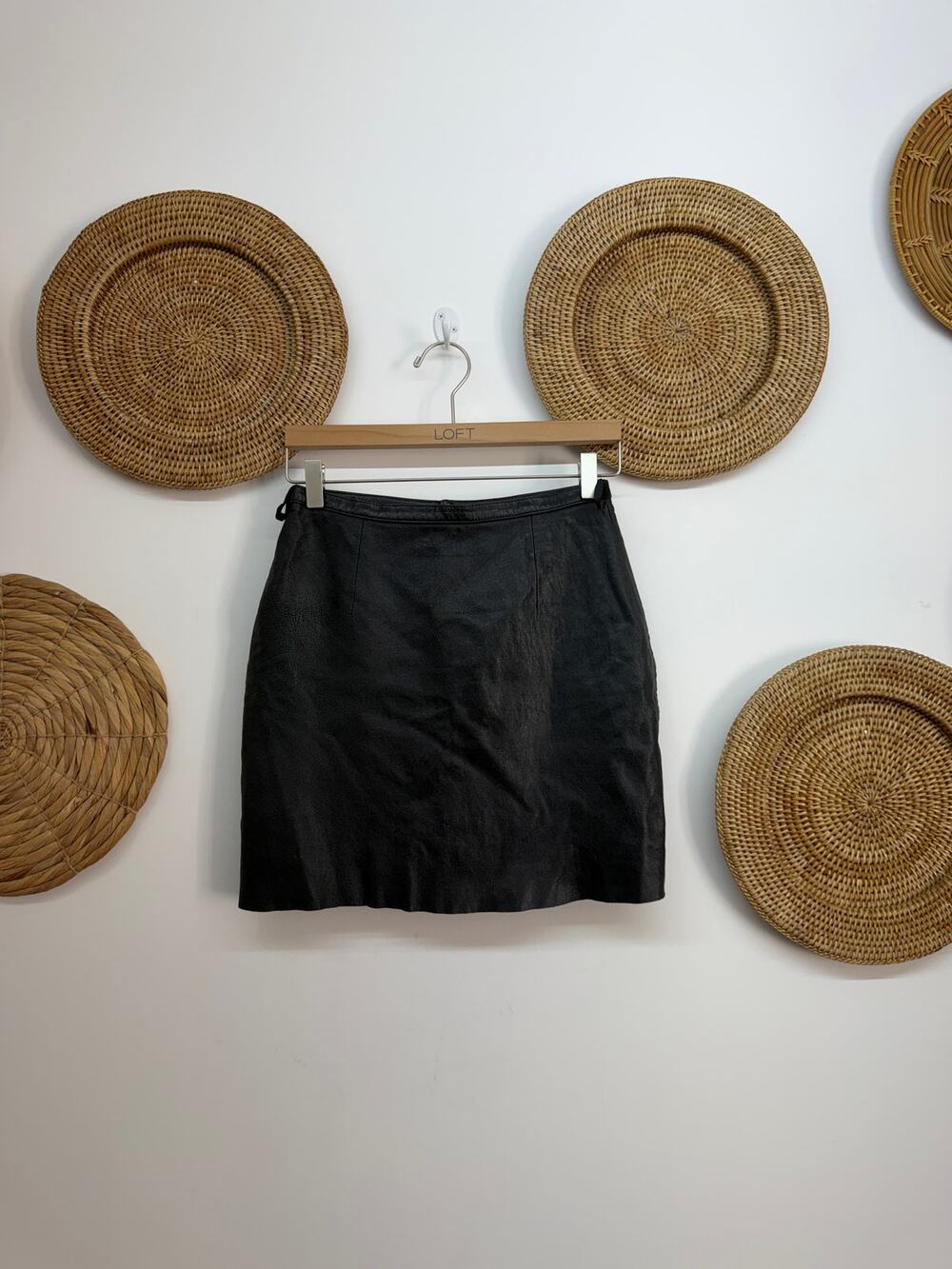 Vintage Wilsons Leather Pelle Studio Leather Mini Skirt 4